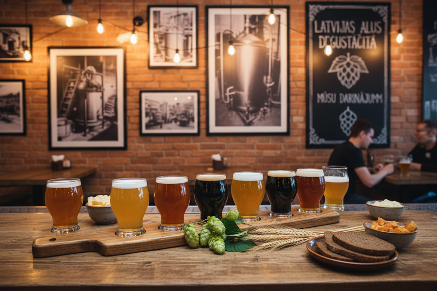 Lettisk Øl og Craft Beer i Riga – Guide til Bryggerier og Ølbarer