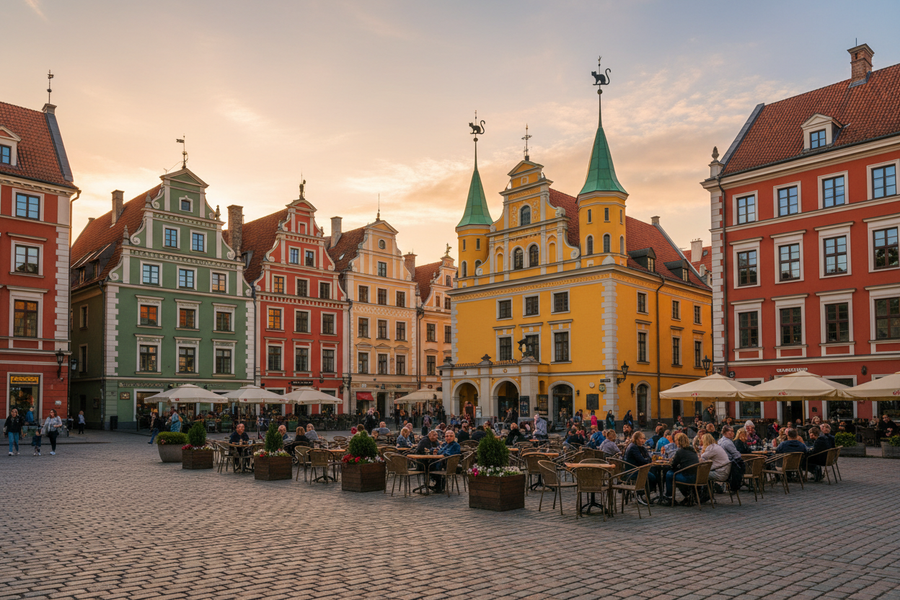 Livu Square i Riga