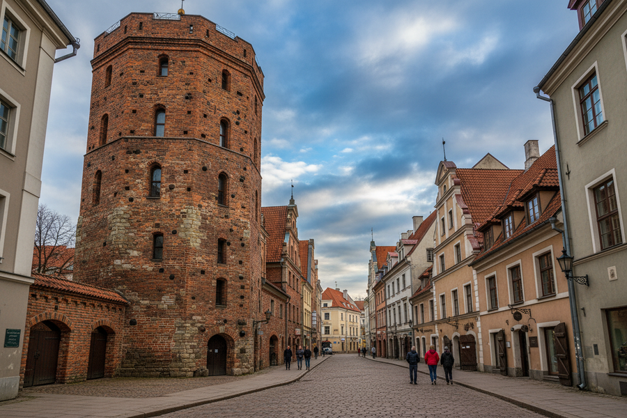 Powder Tower i Riga