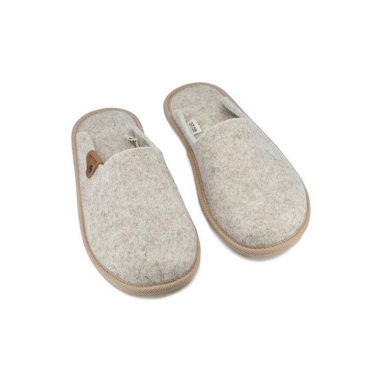 Hjemmesko New Beige naturlig - Pelsi