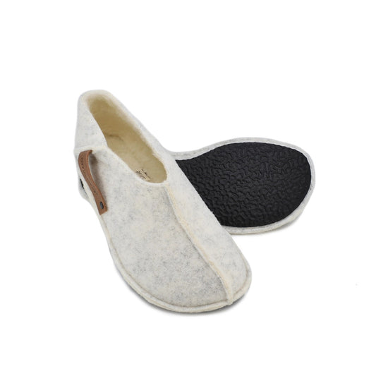 Tohkri Unisex Slippers Natural Lambswool