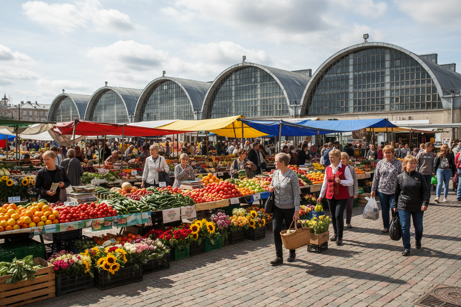 Riga Central Market – Europas Største Overdækkede Marked