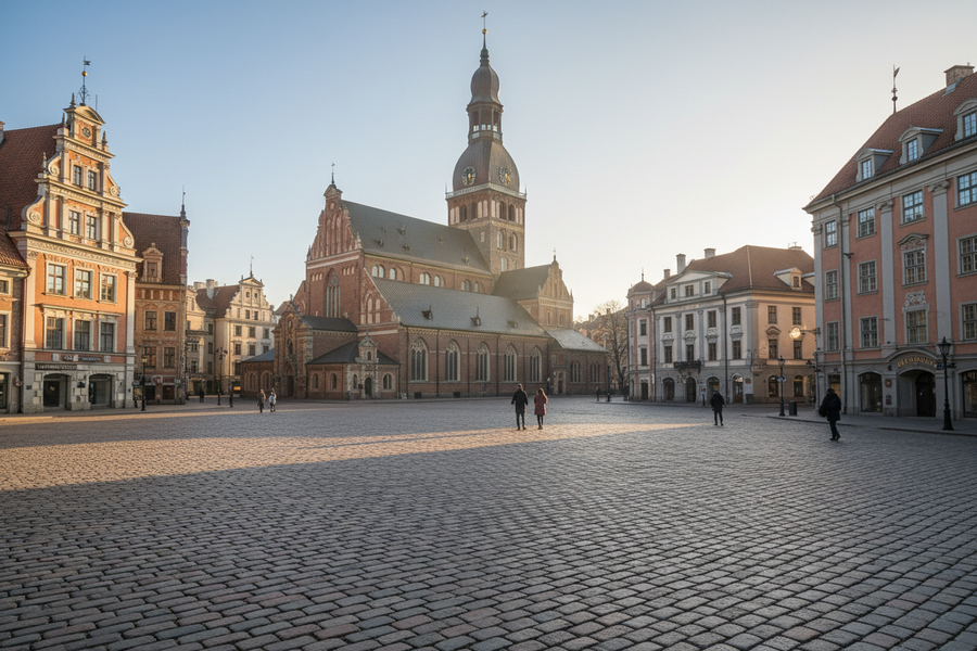 Dome Square i Riga