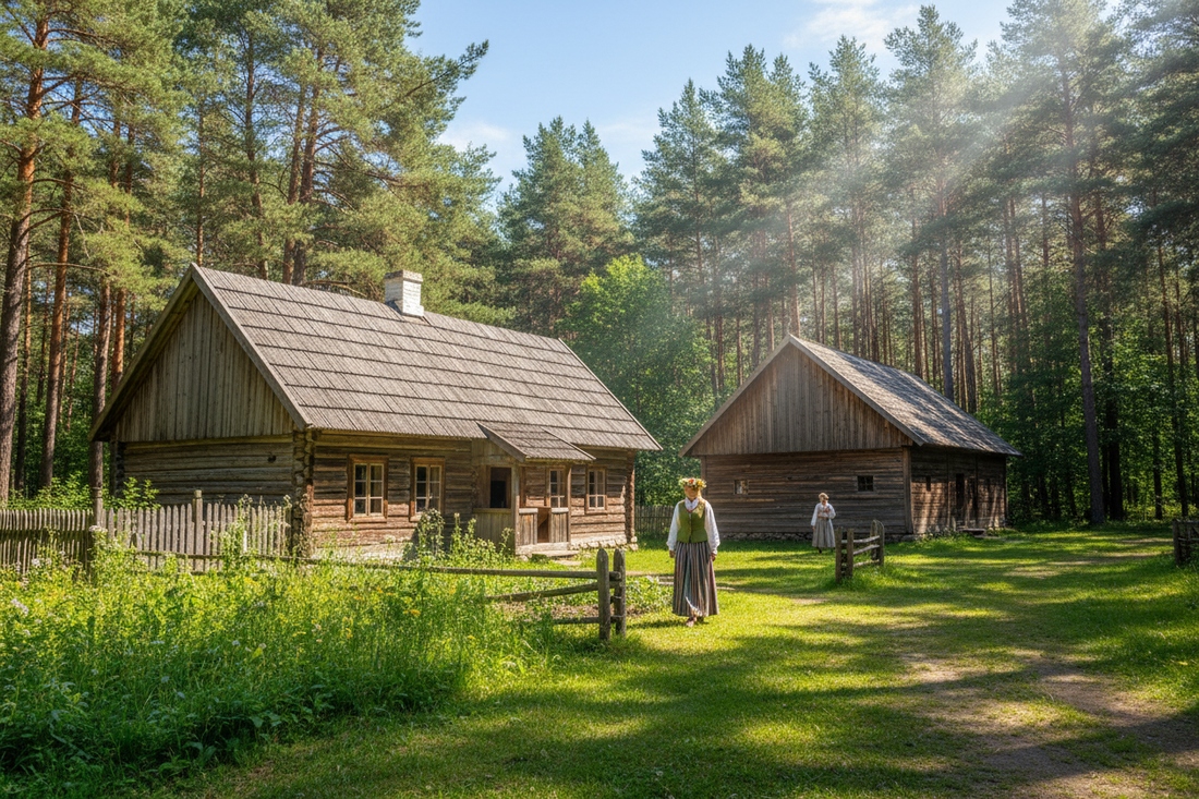 Latvian Ethnographic Open-Air Museum – Lettisk Landbyliv under Åben Himmel