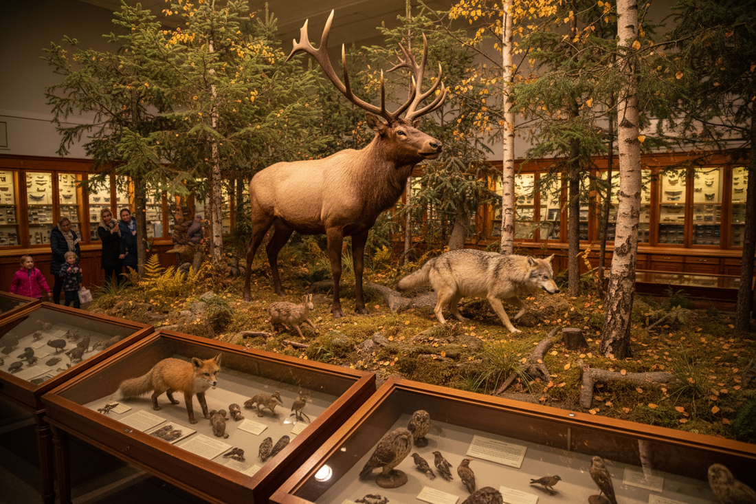 Latvian Museum of Natural History i Riga – Naturen i Letland og Baltikum
