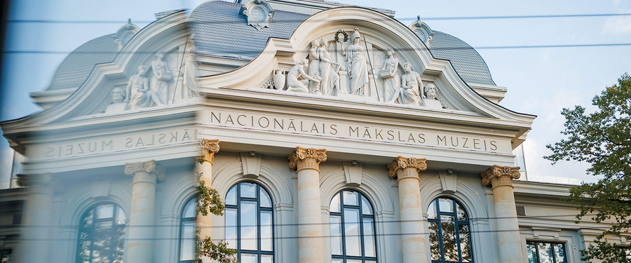 Latvian National Museum of Art i Riga