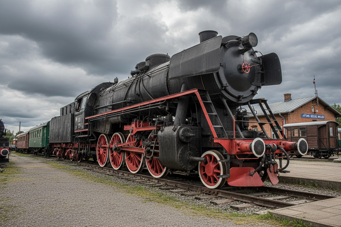 Latvian Railway History Museum i Riga – Jernbanens Historie i Letland