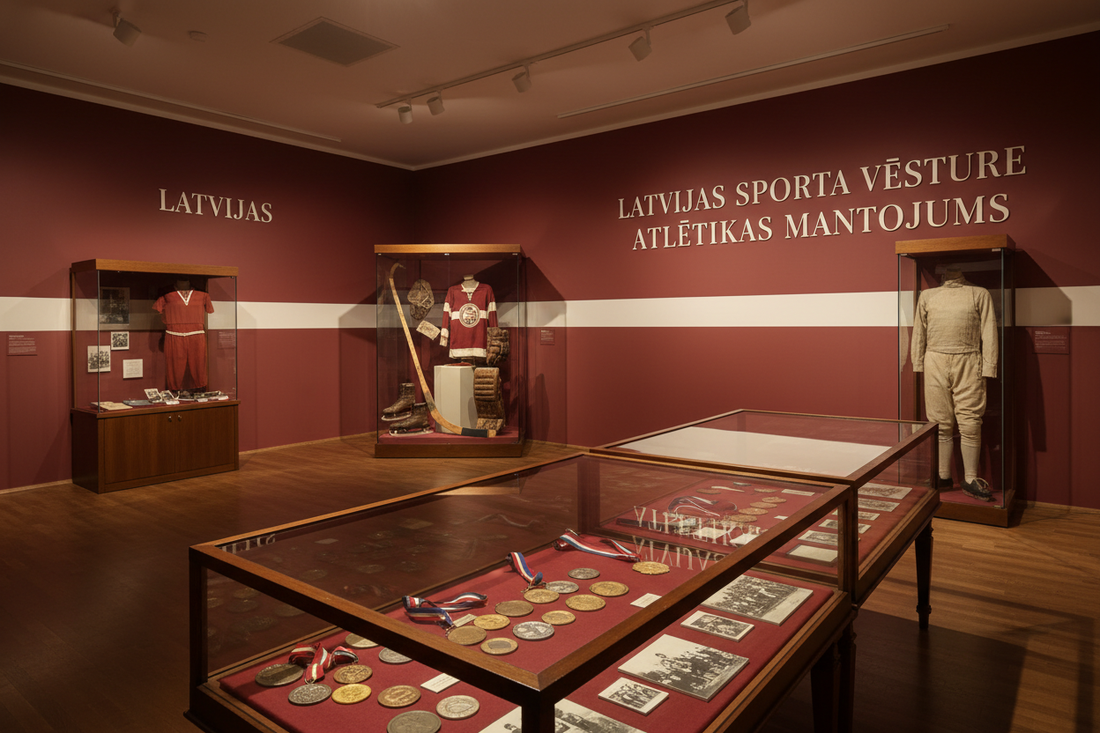 Latvian Sports Museum i Riga – Letlands Sportshistorie og Olympiske Helte