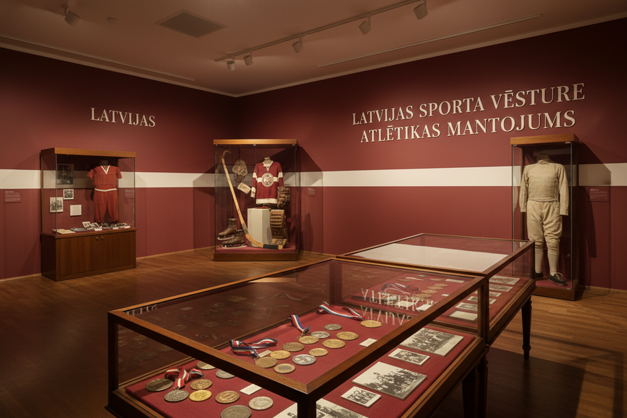 Latvian Sports Museum i Riga – Letlands Sportshistorie og Olympiske Helte